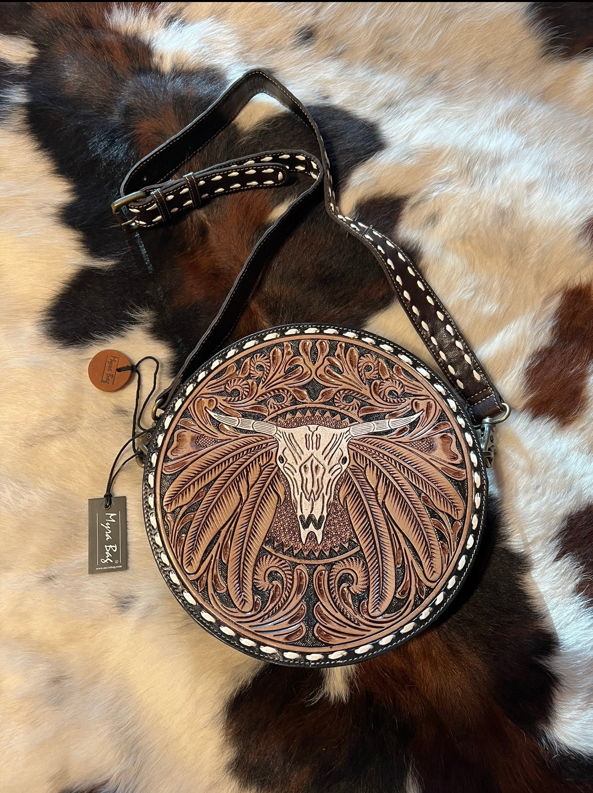 Myra Round Purse