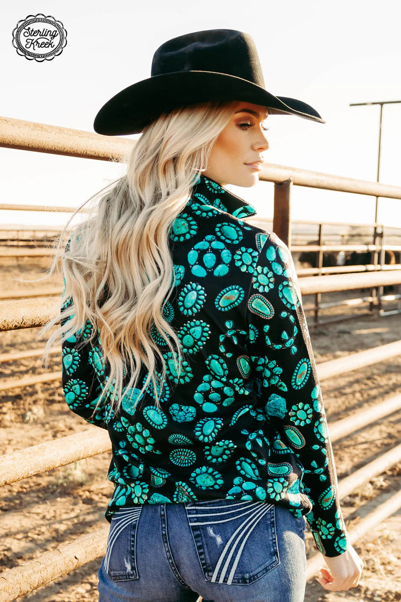 Navajo Blossom Pullover