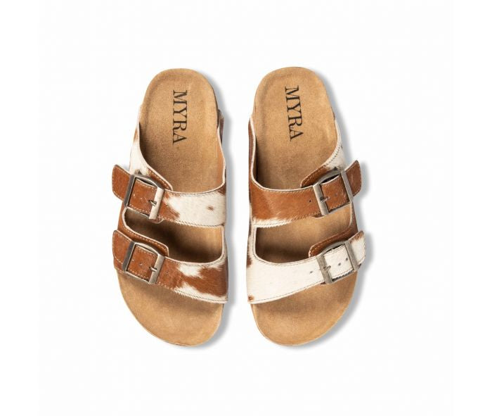 Myra Cowhide Sandals